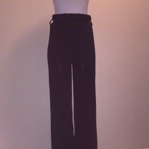 Black high waisted pants